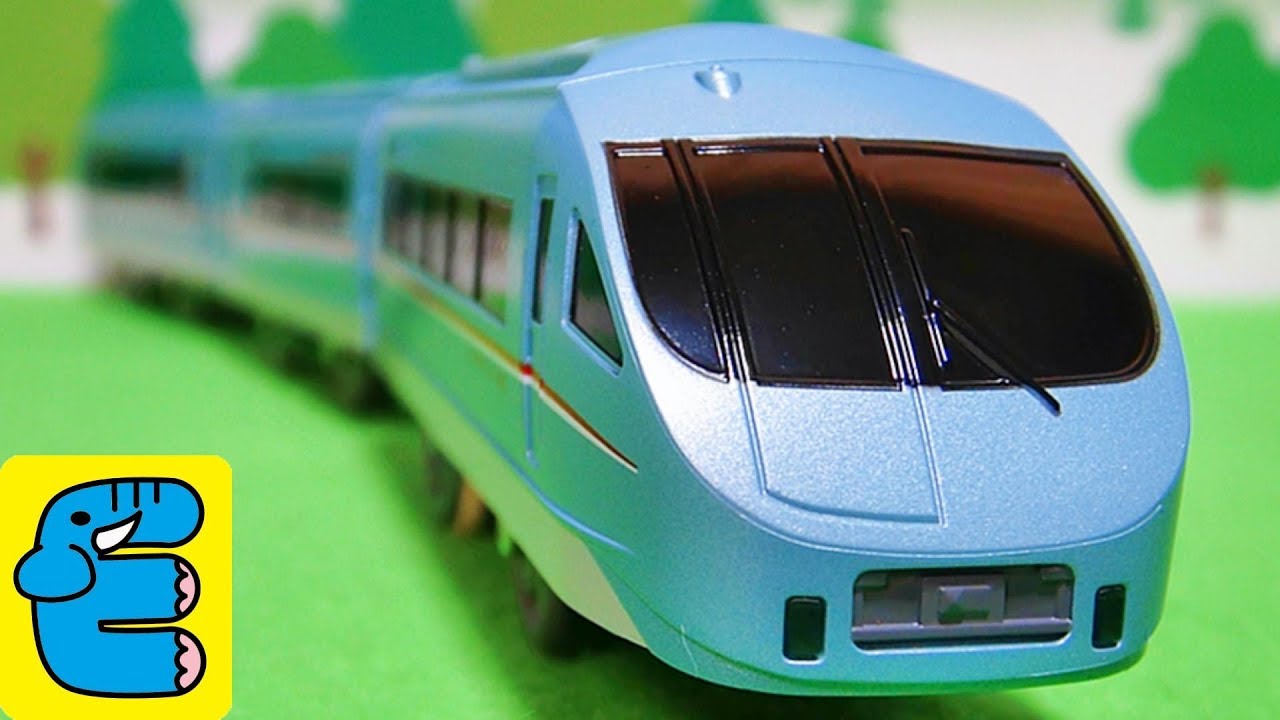 プラレール ライト付小田急ロマンスカーMSE 特急電車 Plarail Odakyu Romancecar Multi Super Express with Lights [English Subs]