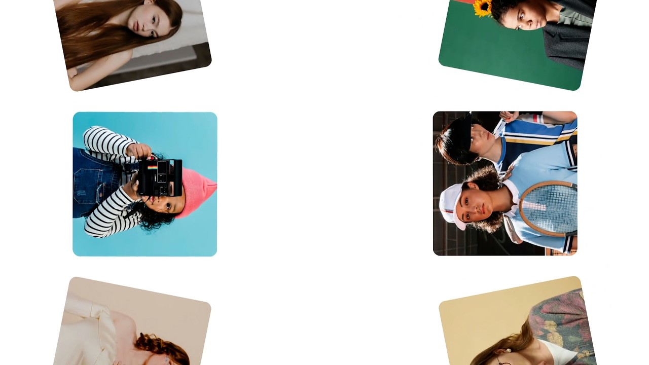 Dynamic Rotating Image Slideshow Presentation | Premiere Pro Template | Modern Photo Slideshow