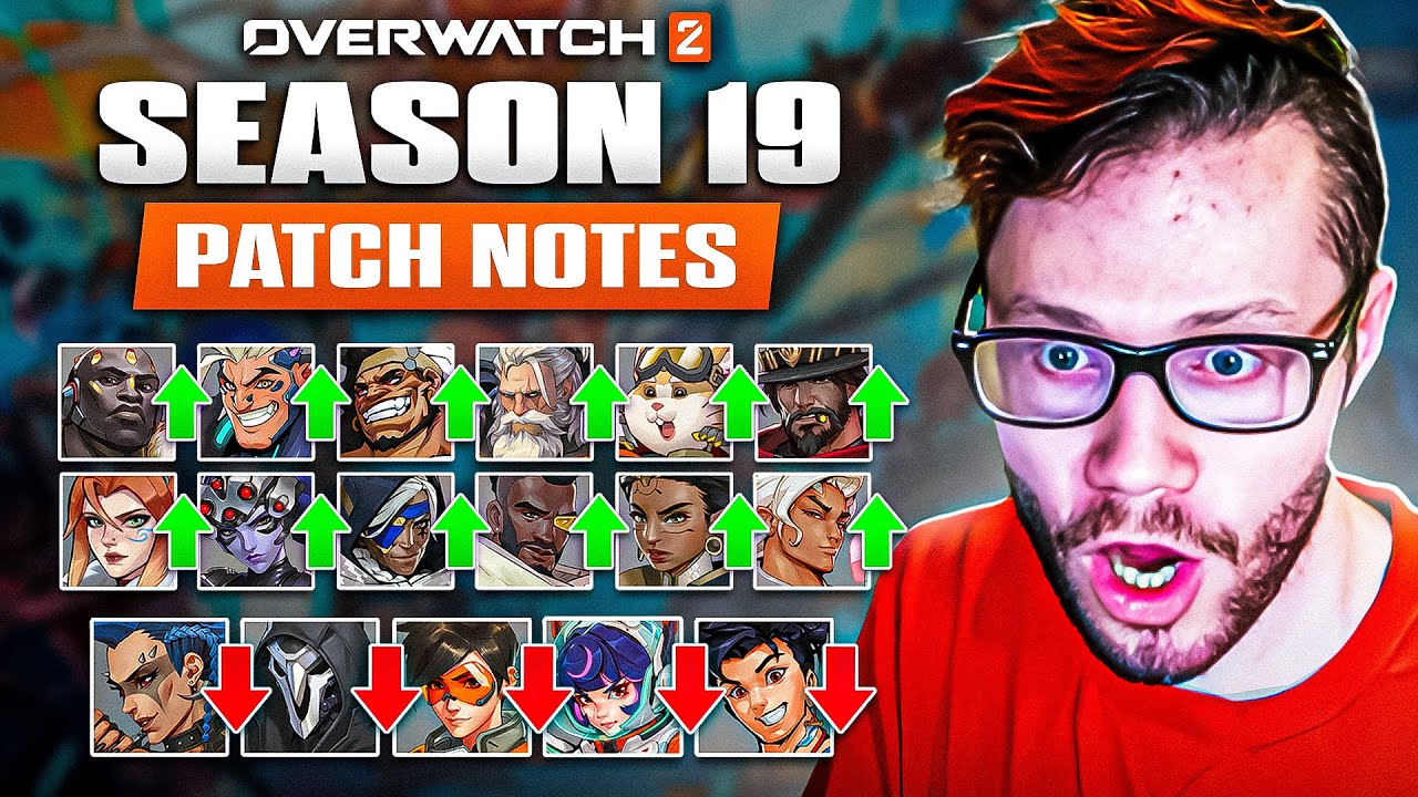 Overwatch 2 Season 19 Patch Notes - Many Buffs and Stadium Changes!