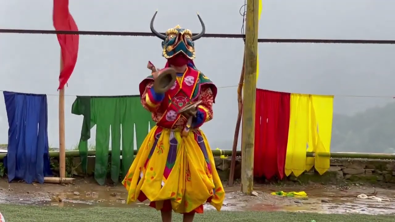 Mask Dance In Vajrayana Buddhism || Drametse Ngacham || UNESCO Heritage