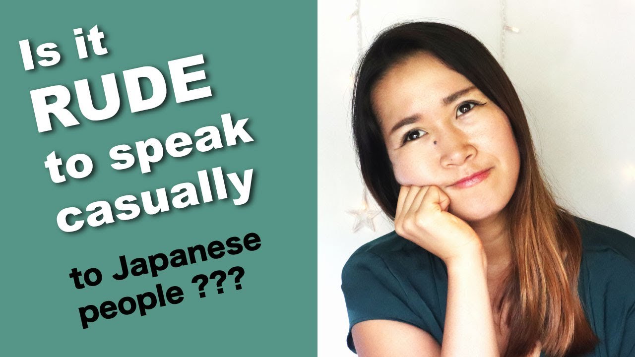 Is it RUDE to talk casually to Japanese people who are older than me? with English/Japanese subtitle