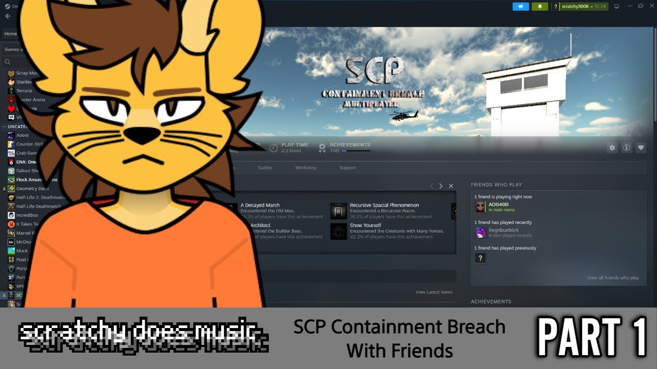 SCP Containment Breach With Friends | Part 1