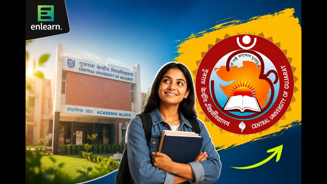 How to Apply for Central University of Gujarat CUET PG 2026 | Full Application Process | Enlearn