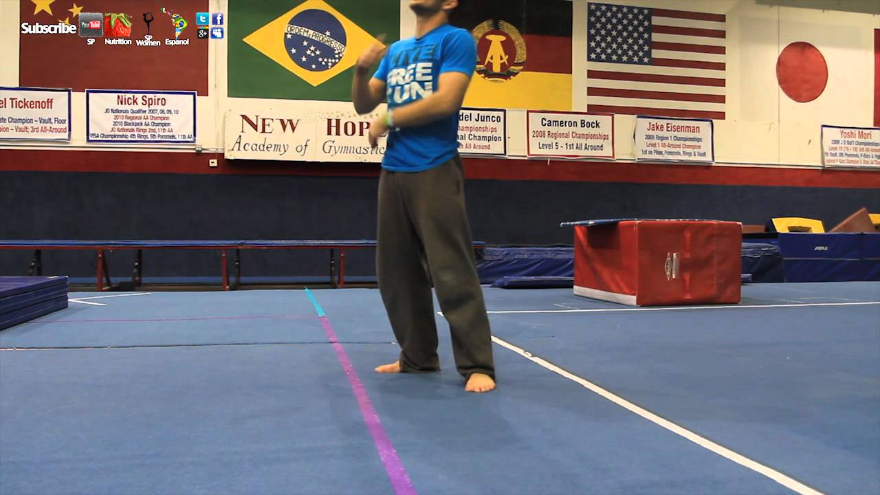 How to Spot a Back Handspring Tutorial- Gymnastics Lesson