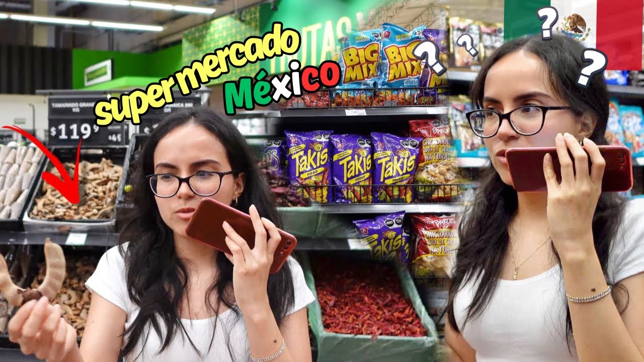 ASÍ ES UN SUPERMERCADO MEXICANO😱 *en Colombia ESTO NO EXISTE*  | Karen Moreno