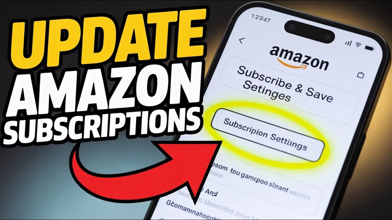 How to Update Your Amazon Subscribe & Save Items &ndash; Subscription Control