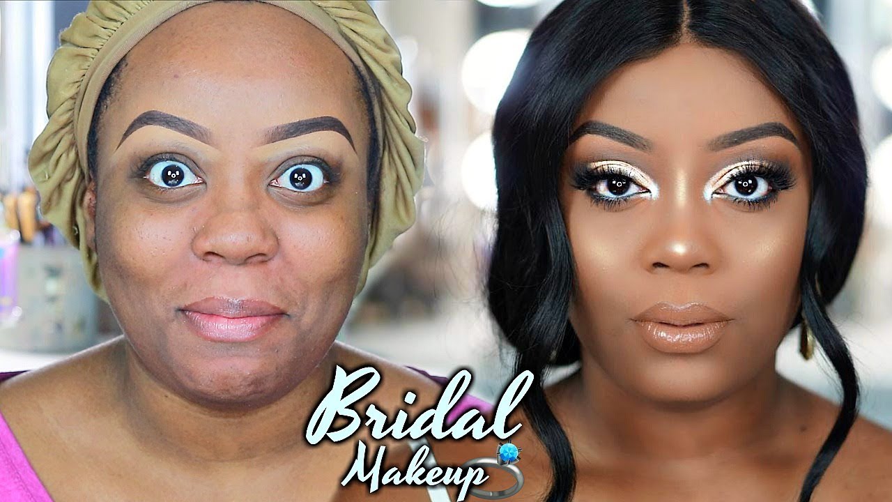 FULL FACE Bridal/Wedding Makeup Tutorial + Hair! | DSoar Hair