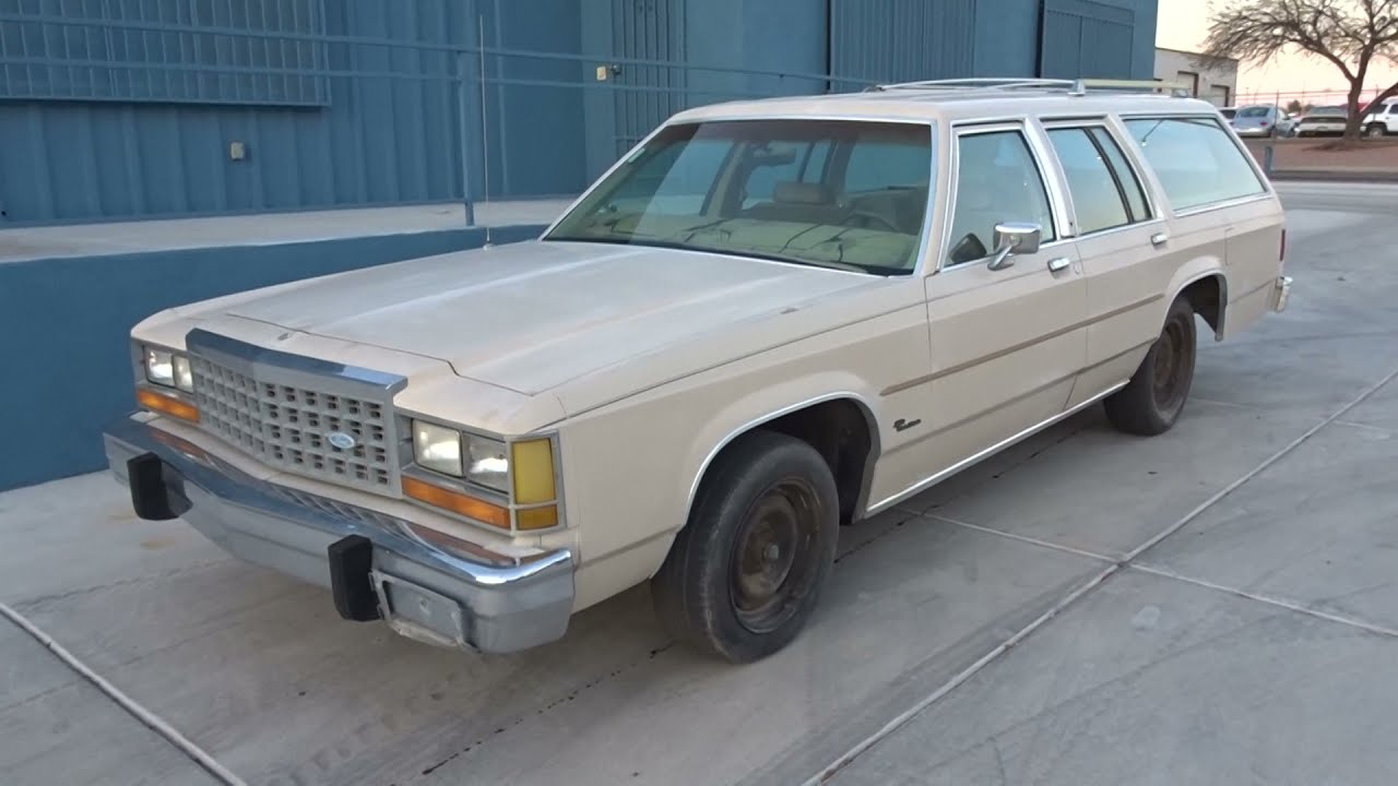 Family Truckster Vacation Wagon starter car LTD Crown Victoria 1986 FORD Station Wagon AZ CA CAR.