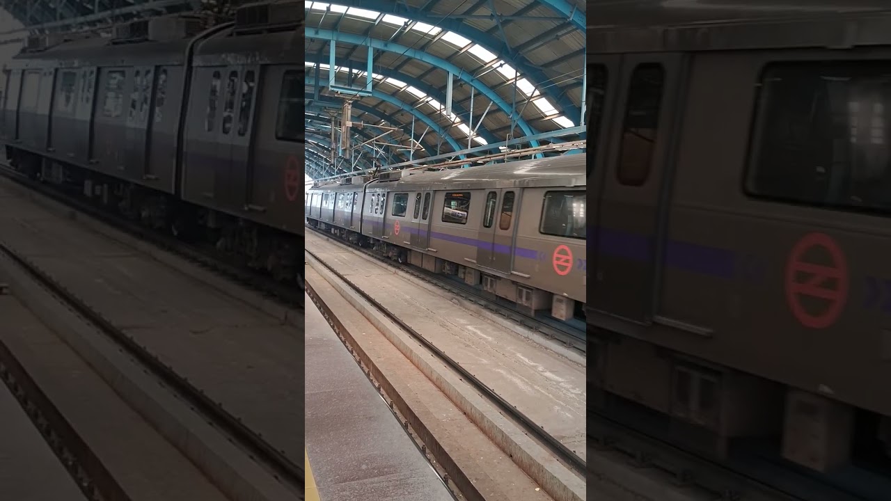 Indian  delhi metro every   three minute with discipline. 