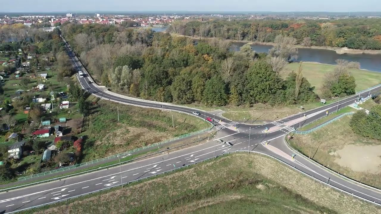 DW315 Nowa Sól nalot z drona cz.2