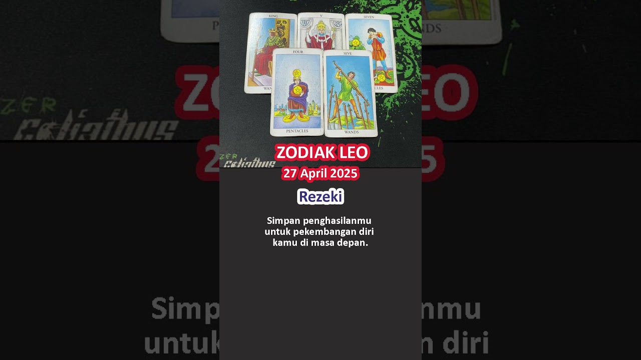Rezeki dan Kesehatan Zodiak Leo Hari ini (27 April 2025) #ramalanzodiak  #ramalanhariini