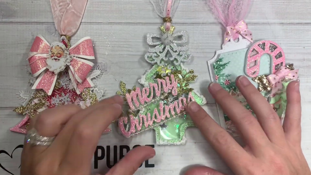 Christmas Tags using NEW dies!