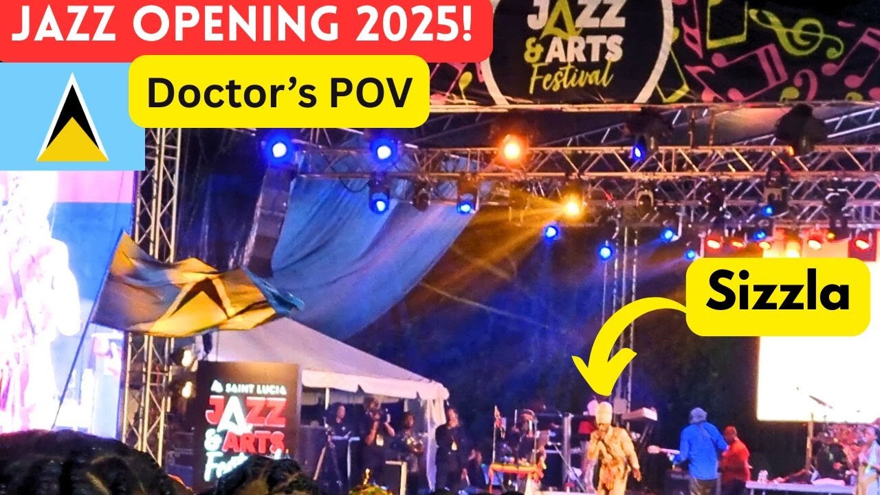 Jazz Opening 2025 St. Lucia || LM Stone, Gretchen Wilson, Sizzla & MORE!