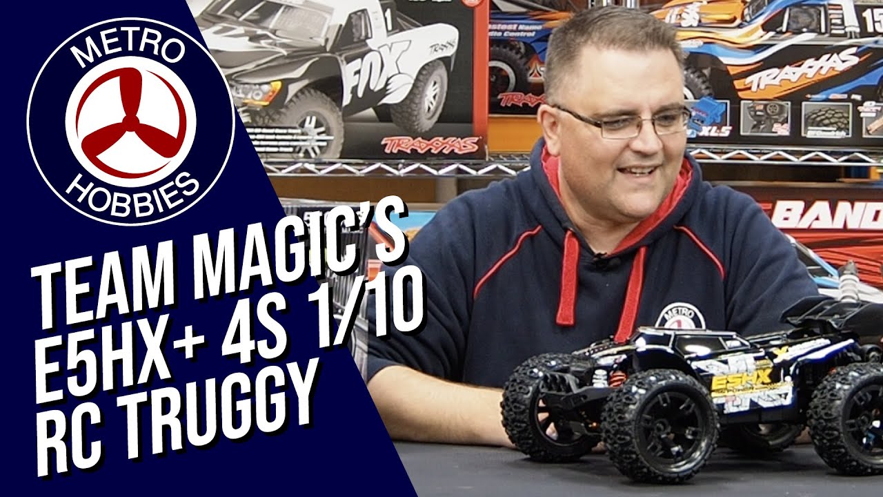 Team Magic E5HX+ 4S 1/10 Brushless RC Truggy | RC Up Close