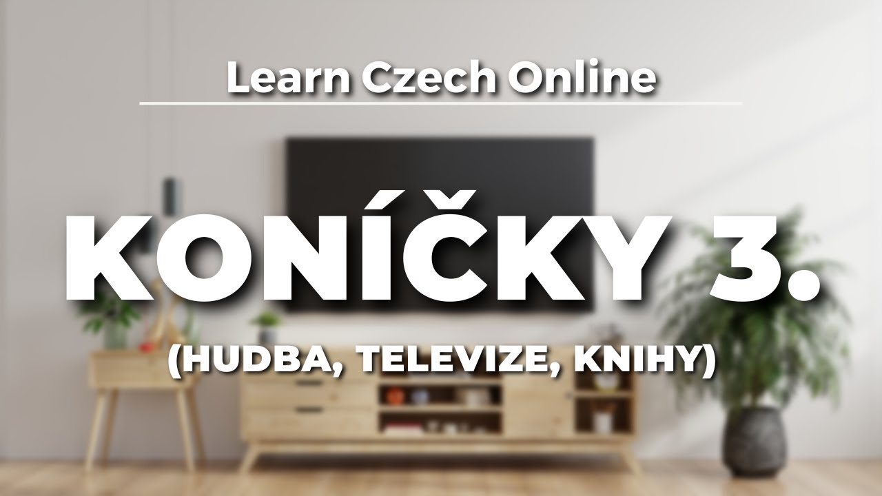 Чешская лексика: Хобби - что мы делаем снаружи (A2+)