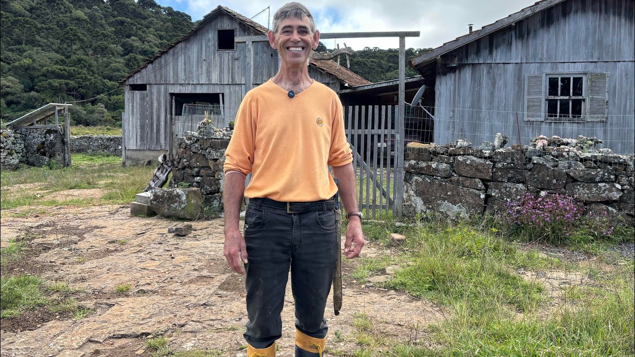 FAZ 20 ANOS QUE ABANDONEI A CAPITAL PARA VIVER NO MATO - AMILTON VARGAS BOM JARDIM DA SERRA