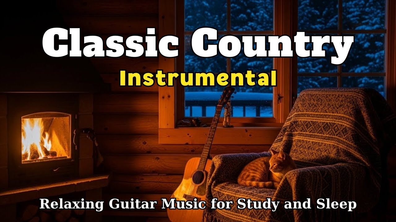 Classic Country Instrumental &ndash;Cozy Guitar Music for Winter Nights | Ep.130