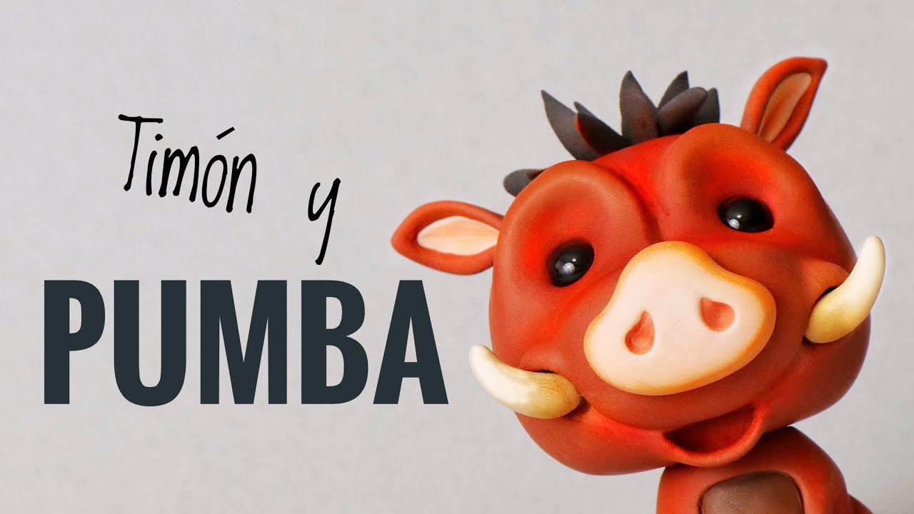 Cómo Hacer a Timón y Pumba Parte 1| Mis Mejores Ideas | Porcelana Fría