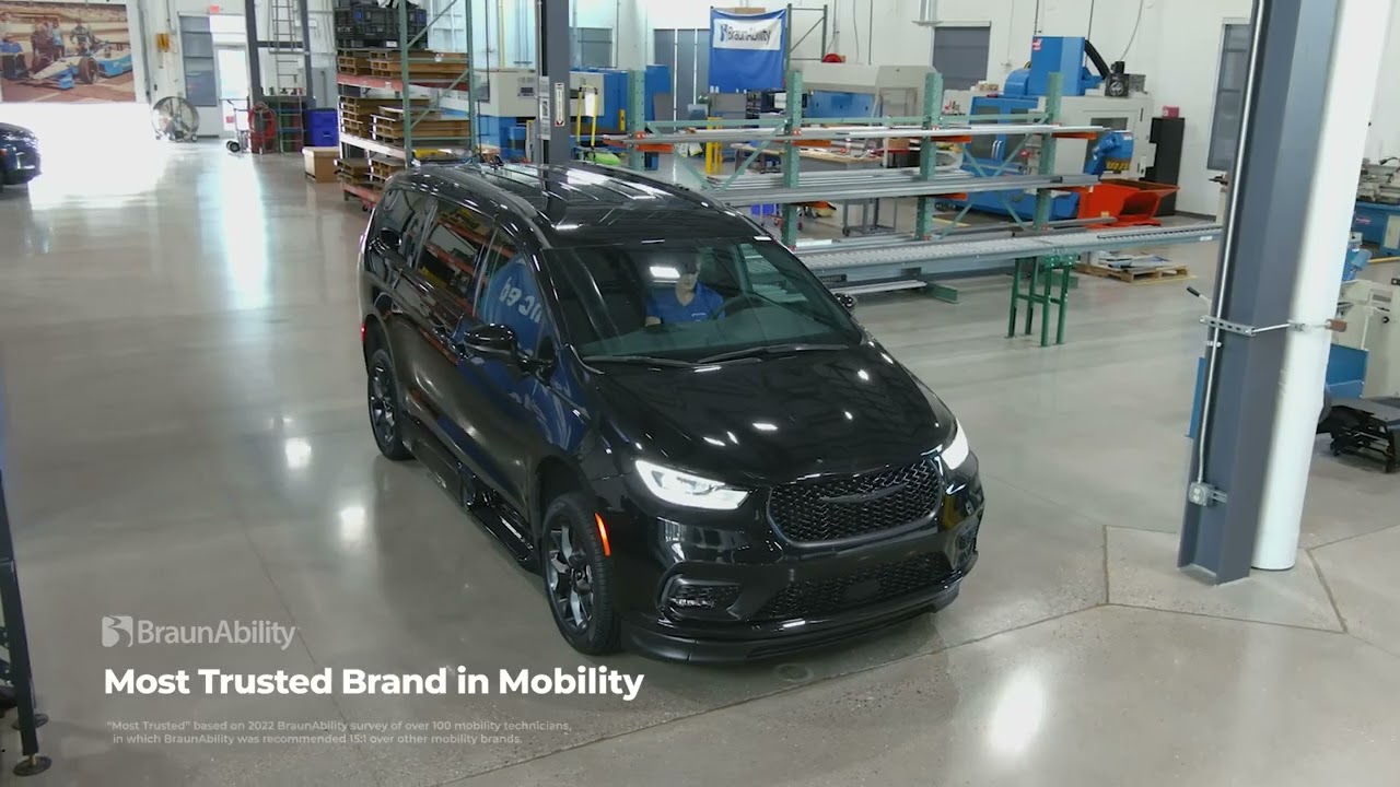 BraunAbility Chrysler Pacifica Wheelchair Van | Side and Rear Entry Conversions