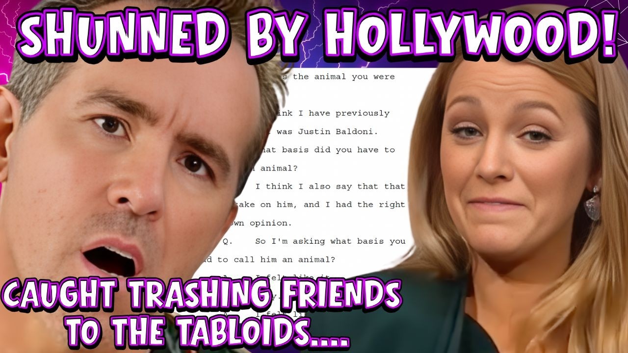 Blake & Ryan Reynolds' BUSTED TRASHING FRIENDS to the MEDIA, Leaving Them SHUNNED by A-List Pals