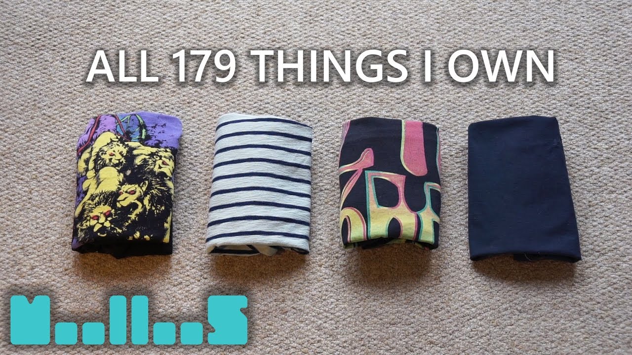 All 179 things I own - Possession Check #2