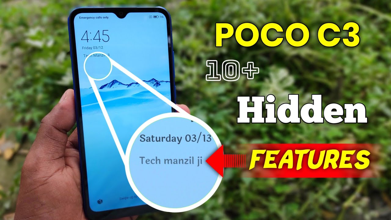 Poco C3 Top 10+ Hidden Features | Poco C3 Tips And Tricks | Poco C3 Hidden Future 👌🔥