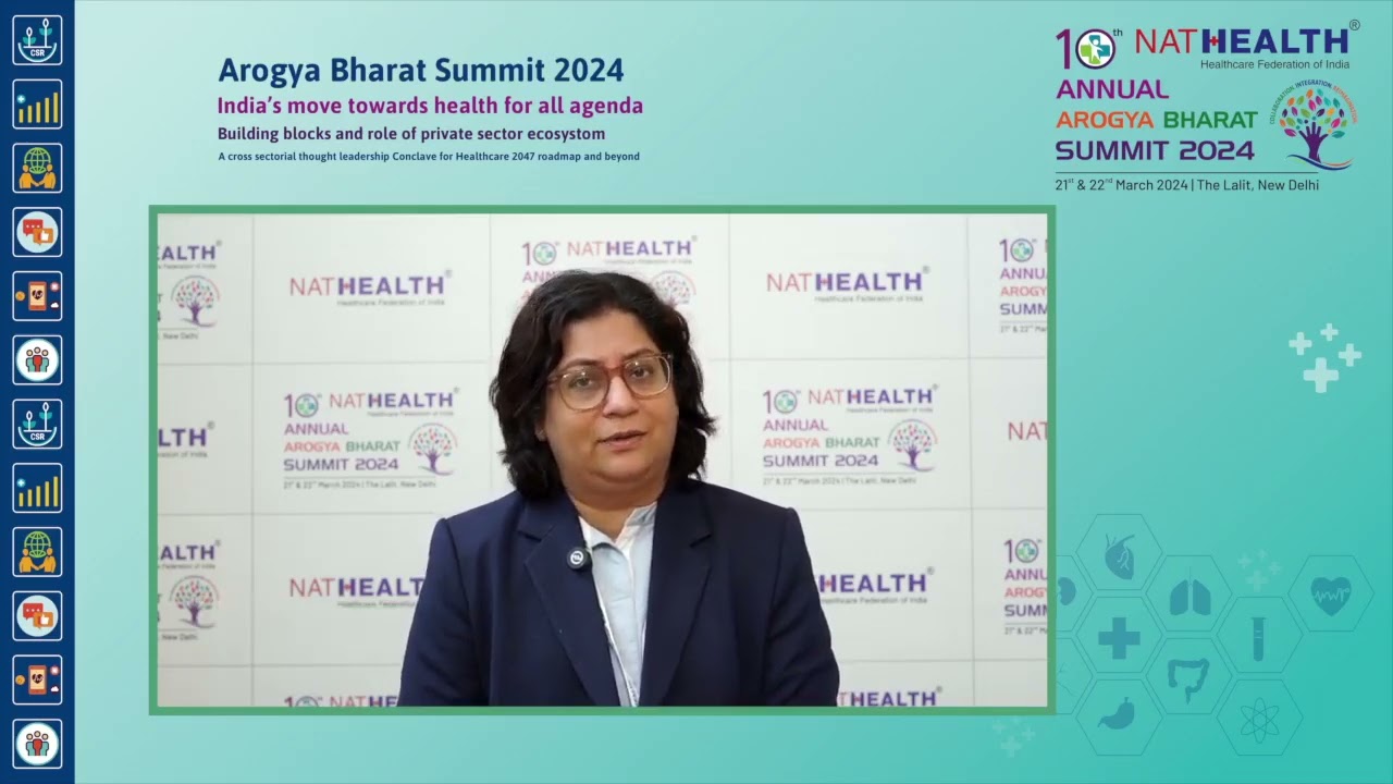 Thought Leader Shakun Gidwani at the NATHEALTH Annual Summit 2024