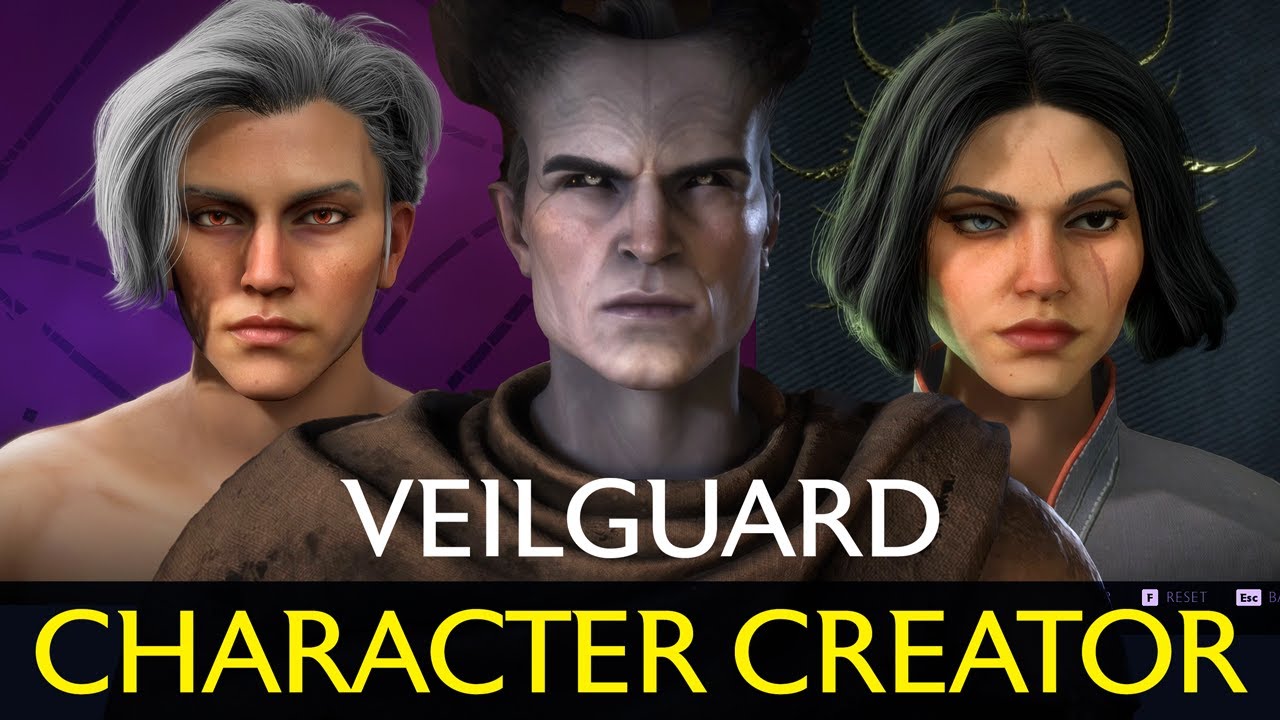 Создатель персонажа в Dragon Age: The Veilguard