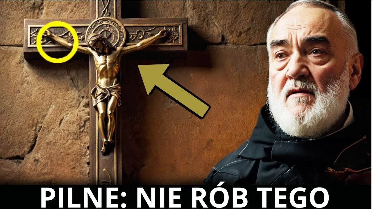 Czy krucyfiks w domu jest przekleństwem? Ojciec Pio ostrzega!