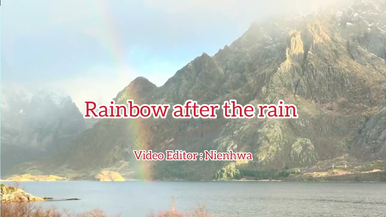 Rainbow after the rain 