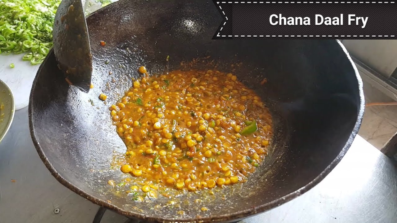 Fry Chana Daal Recipe Street Style By Cooking With Kawish