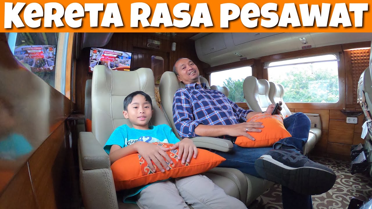 KERETA API TERMEWAH KE BANDUNG | VLOG #95