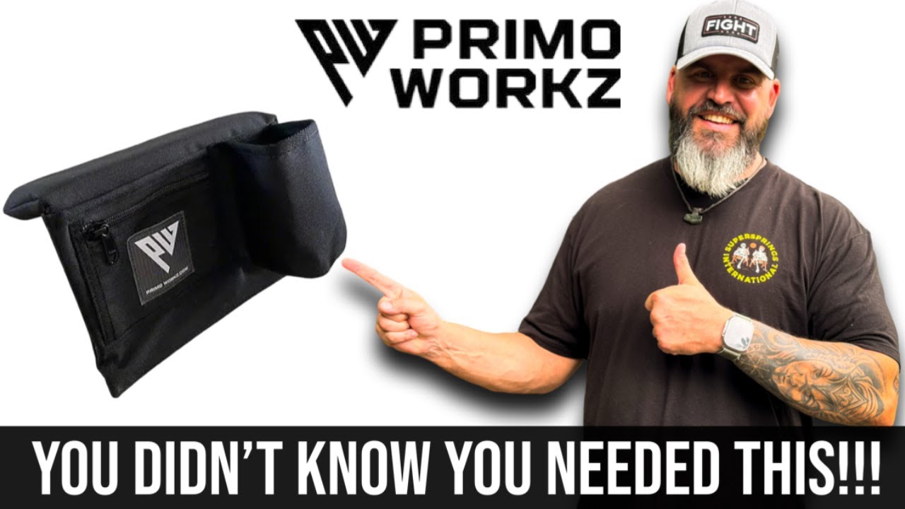 You Didn't Know You Needed The Primo Workz Padded Armrest BUT You Do!