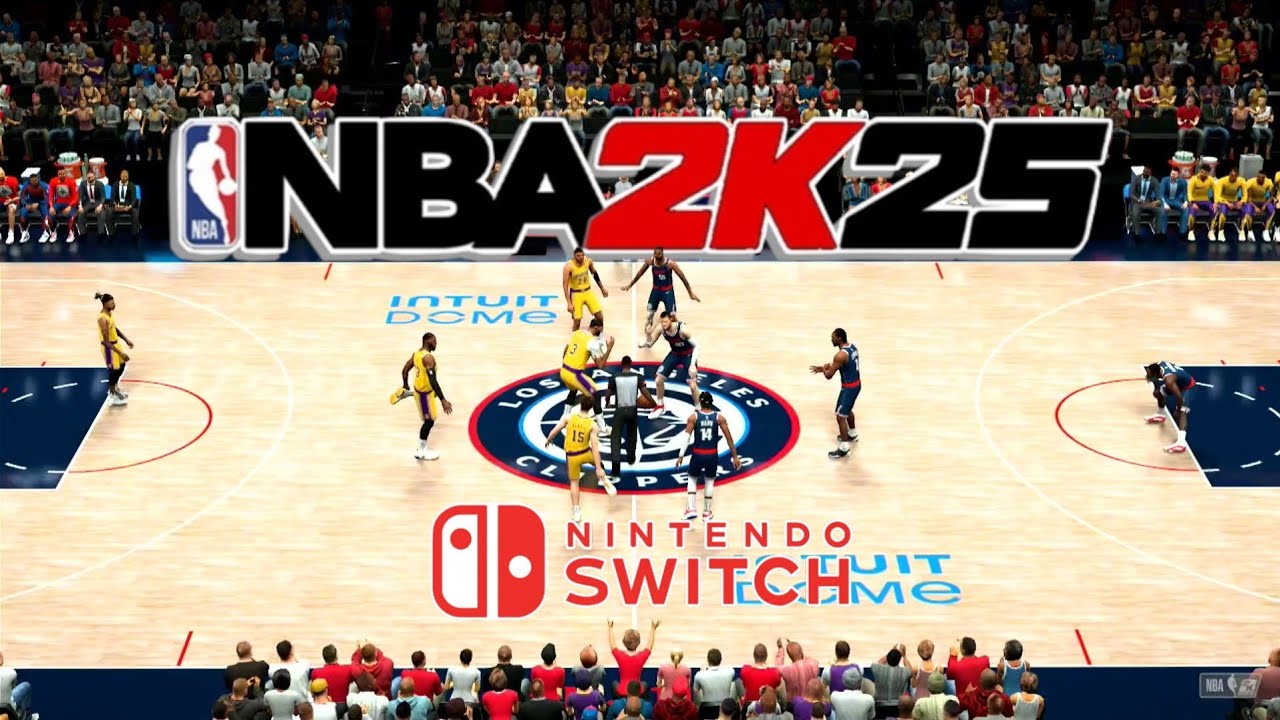 NBA 2K25 Nintendo Switch Gameplay