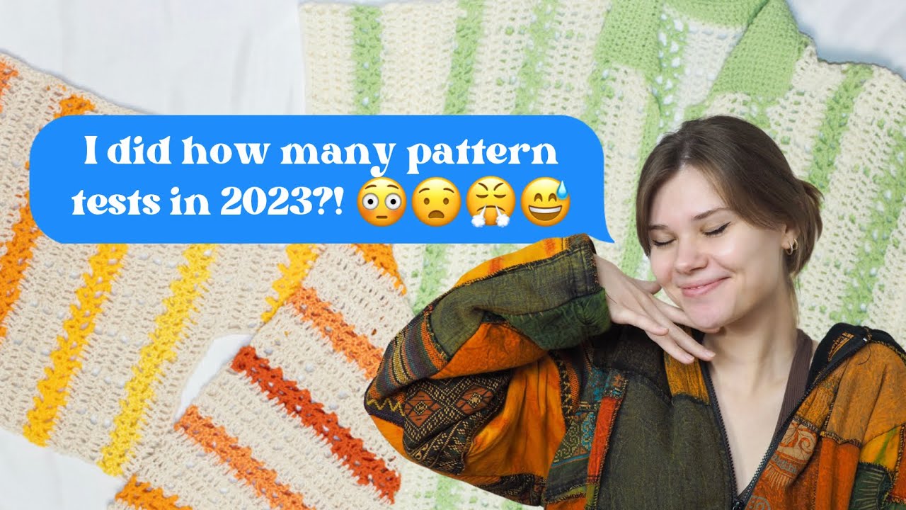 HOW DID I DO THIS MANY PATTERN TESTS IN 2023?!😳😧