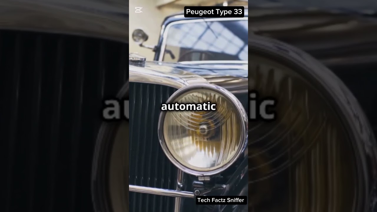 5 amazing facts about Peugeot Type 33 #techfactzsniffer #automobile #car #tech #shorts