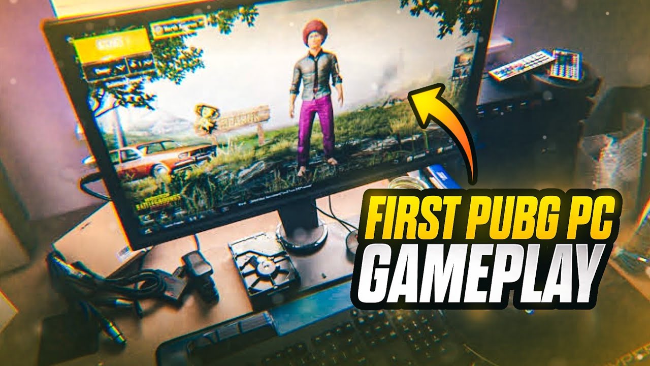PUBG pc ആദ്യമായി കളിച്ചപ്പോൾ 😍| Pubg pc first gameplay