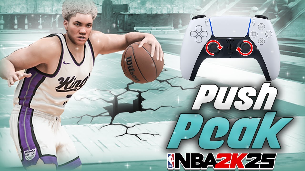 *NEW* Quick Stop 'Push Peak' is UNSTOPPABLE in NBA 2K25 | Dribble Tutorial w/ Handcam