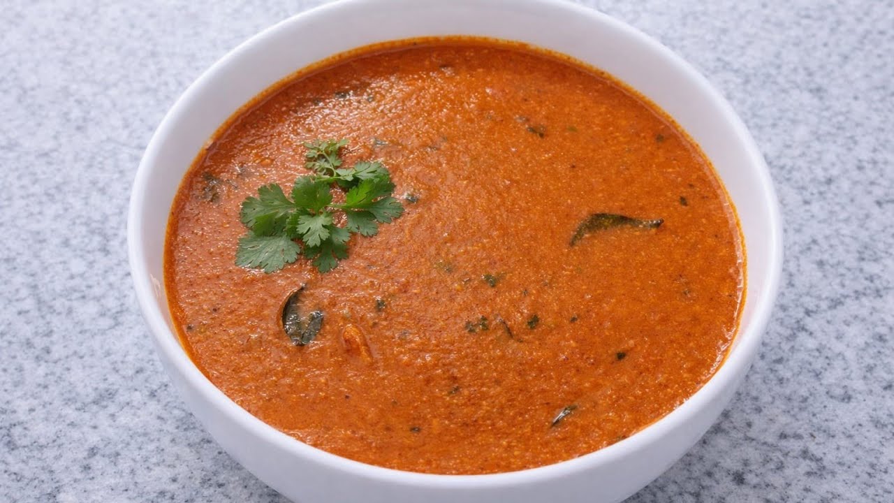 தக்காளி குருமா | Thakkali Kuruma | Side dish for idli and dosa