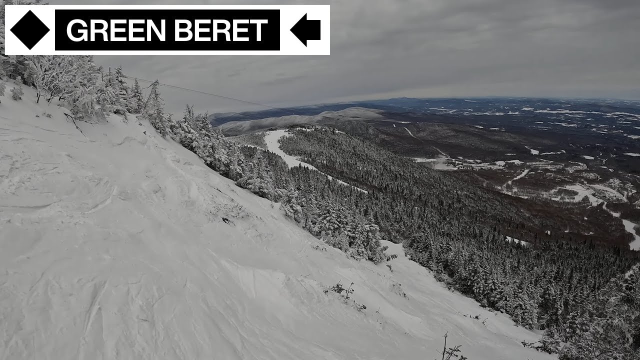 Jay Peak, VT - ◊ Green Beret to Upper/🟦 Lower Milk Run (12-23-24) [4K]