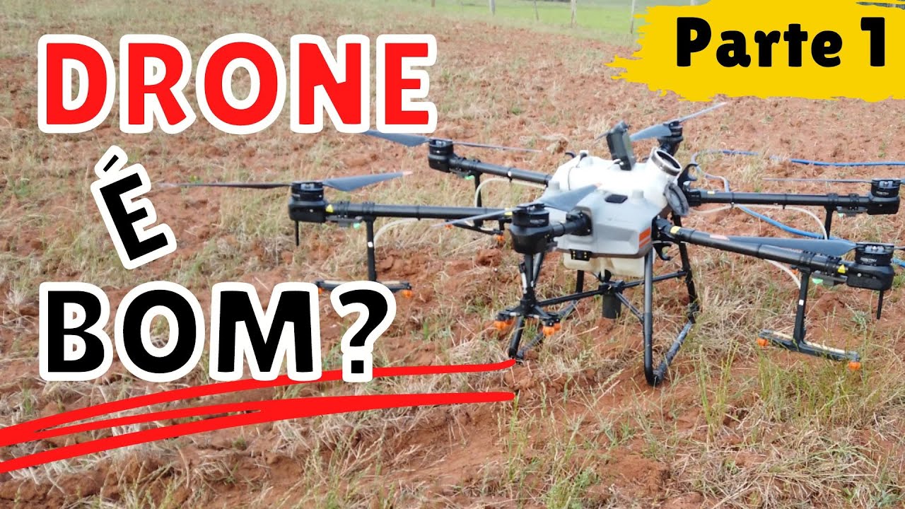 VANTAGENS DA APLICAÇÃO COM DRONE?