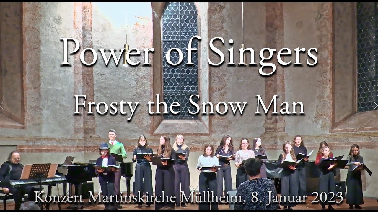 Power of Singers FROSTY THE SNOW MAN