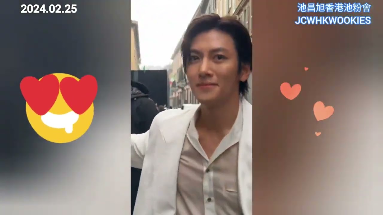 20240223-2025 池昌旭米蘭時裝節~精彩片段2024 Giorgio Armani Fashion Show Highlights of Ji Chang Wook in Milan