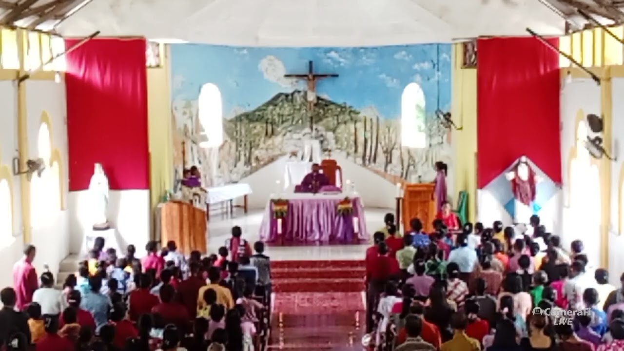 Perayaan Ekaristi Minggu Prapaskah III//di Gereja Katolik St.Mikhael Baopukang//