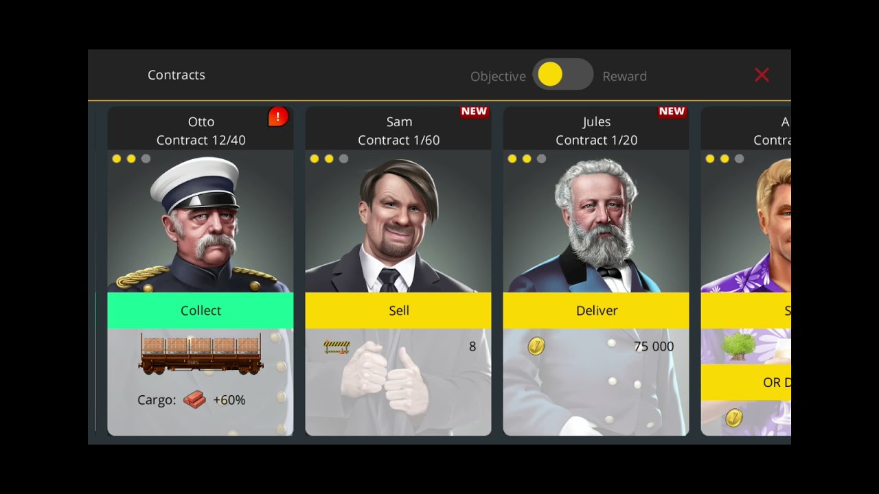 TrainStation Game on rail