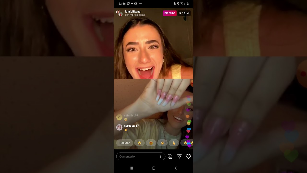 Directo de Lolalolita y Marta Díaz 3 parte