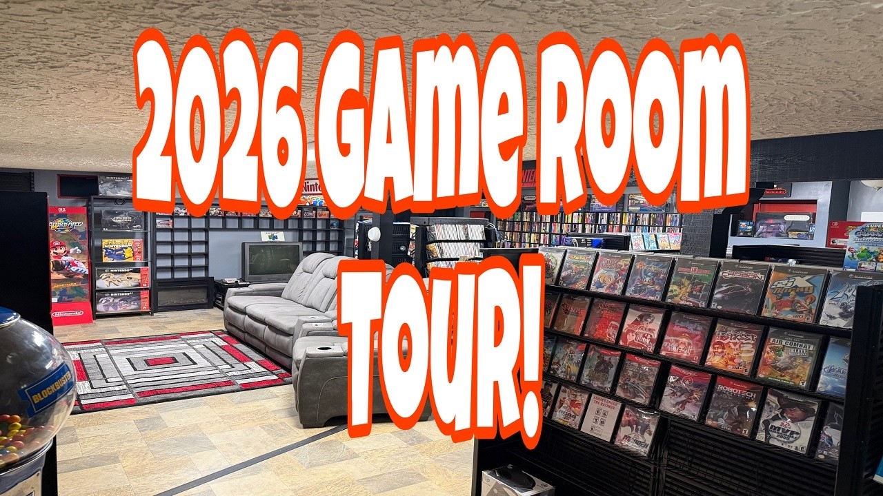 2026 Game Room Tour! New House, New Room
