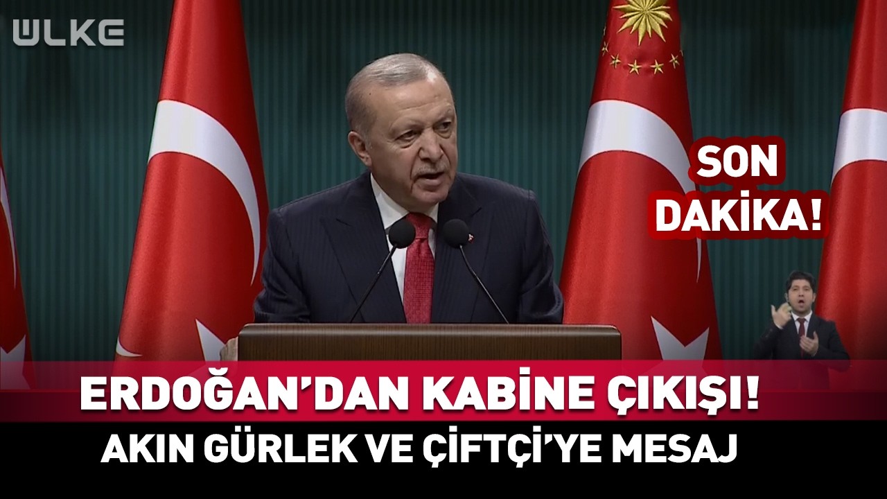 Erdoğan'dan Akın Gürlek ve Mustafa Çiftçi'ye Mesaj #sondakika