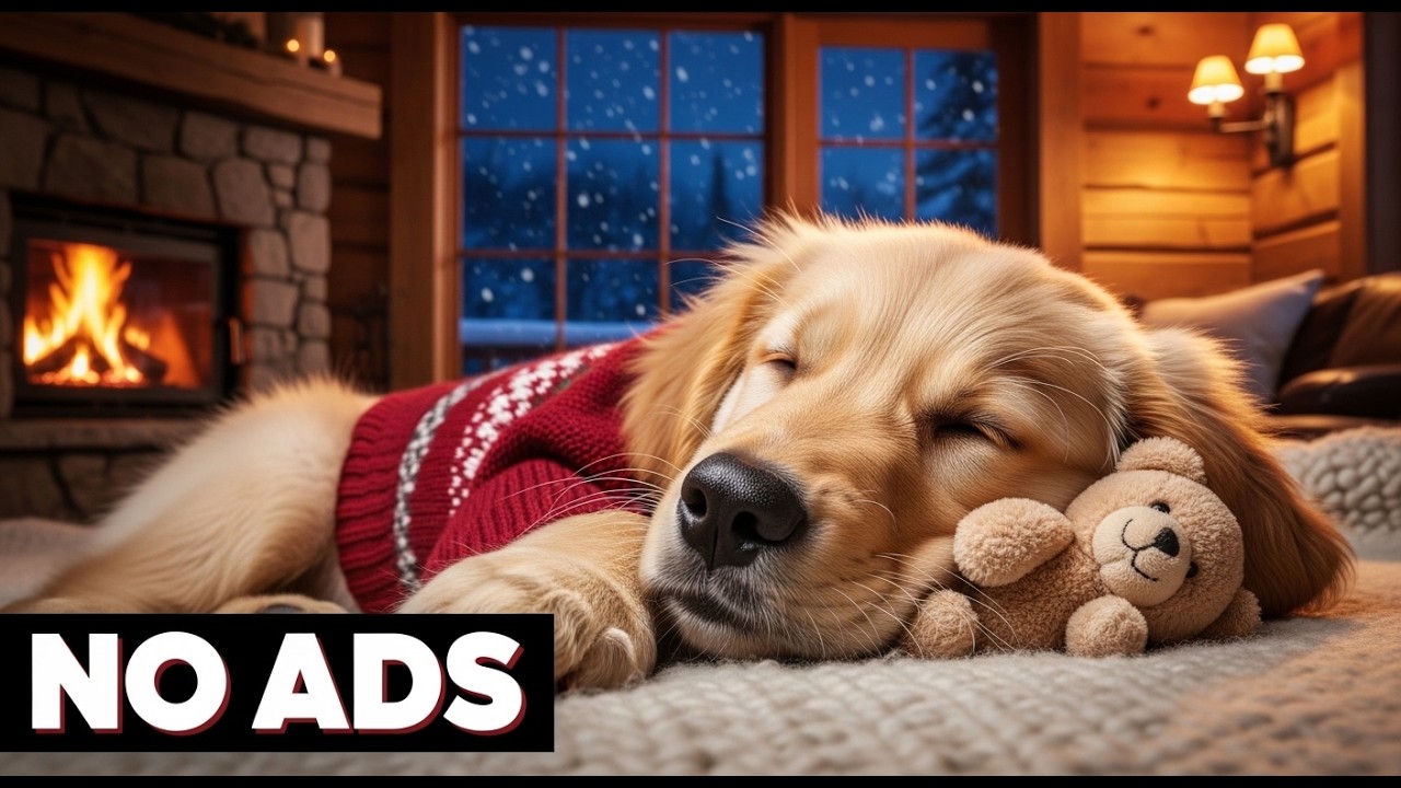MAX RELAXATION for Dogs 🐶 12 Hours Anti-Anxiety Music | Deep Healing Sleep (Ad-Free)