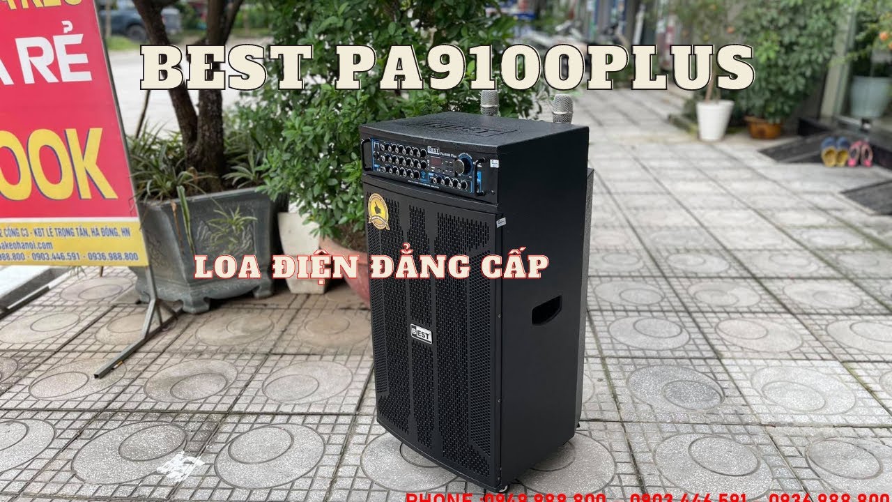 Loa kéo Best BT9100PLUS dòng loa kéo điện đẳng cấp